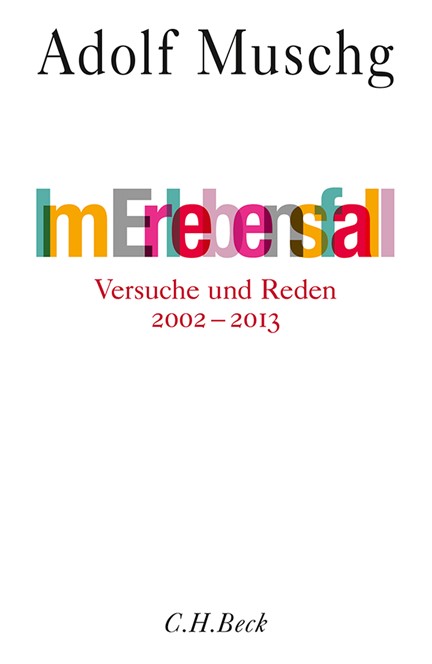 Cover: Adolf Muschg, Im Erlebensfall
