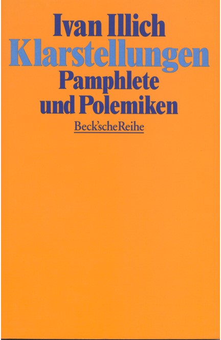 Cover: Ivan Illich, Klarstellungen