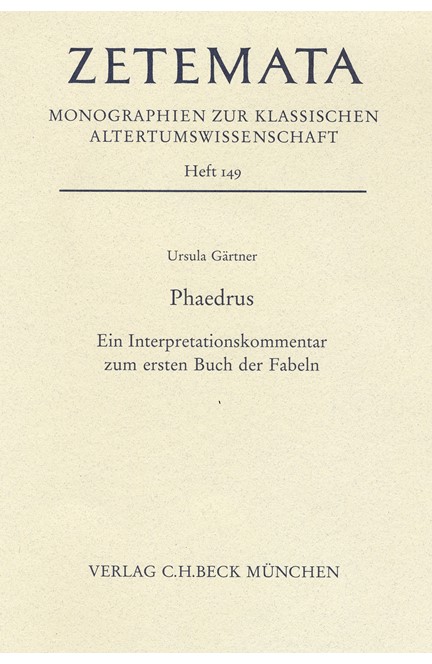 Cover: Ursula Gärtner, Phaedrus