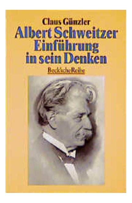 Cover: Claus Günzler, Albert Schweitzer