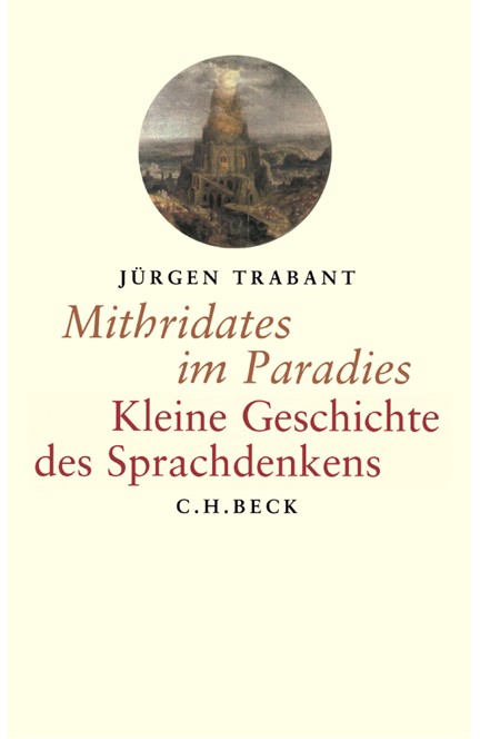 Cover: Jürgen Trabant, Mithridates im Paradies