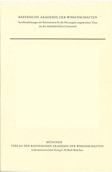 Cover: , In secundum librum Sententiarum