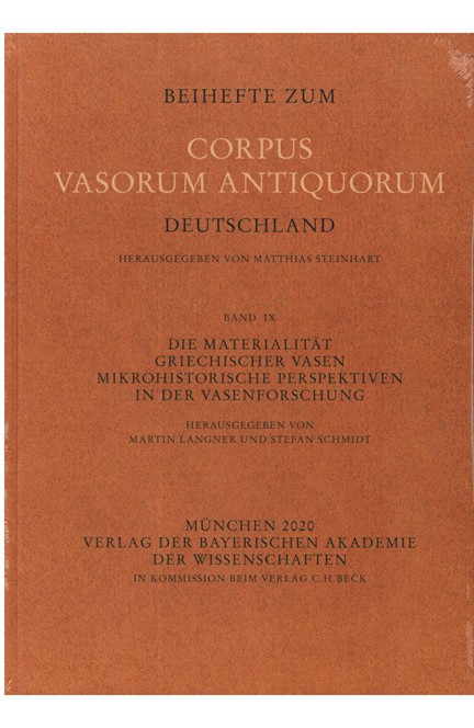 Cover: , Die Materialität griechischer Vasen