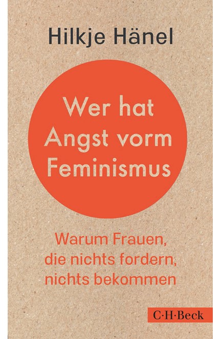 Cover: Hilkje Hänel, Wer hat Angst vorm Feminismus