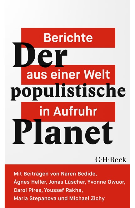 Cover: Lüscher, Jonas / Zichy, Michael, Der populistische Planet