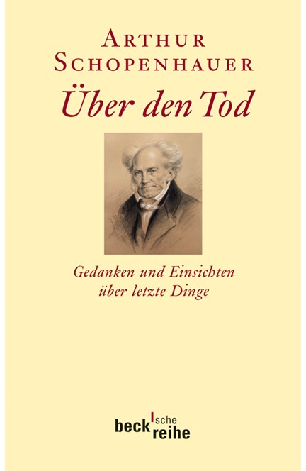 Cover: Arthur Schopenhauer, Über den Tod