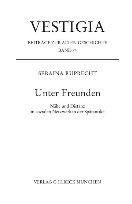 Cover: Seraina Ruprecht, Unter Freunden
