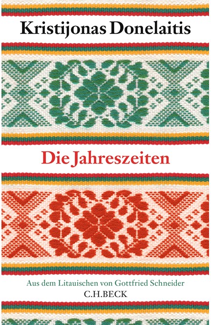 Cover: Kristijonas Donelaitis, Die Jahreszeiten