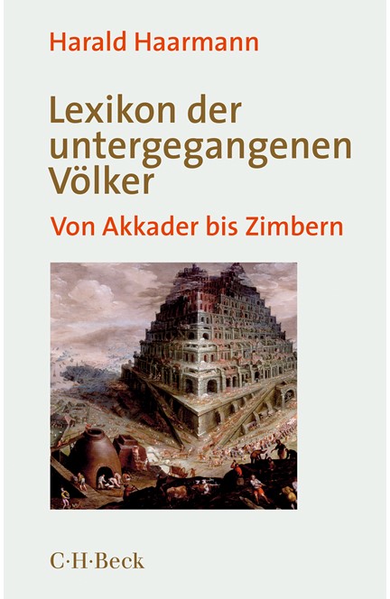 Cover: Harald Haarmann, Lexikon der untergegangenen Völker