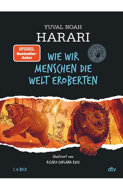 Cover: Yuval Noah Harari, Wie wir Menschen die Welt eroberten