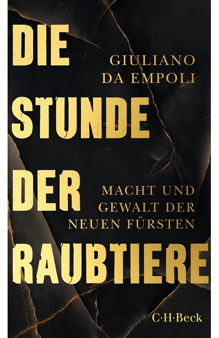 Cover: Giuliano Da Empoli, Die Stunde der Raubtiere