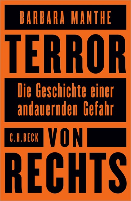 Cover: Barbara Manthe, Terror von rechts