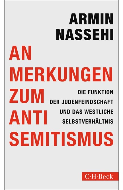 Cover: Armin Nassehi, Anmerkungen zum Antisemitismus