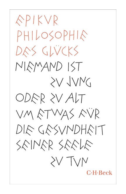Cover: , Philosophie des Glücks