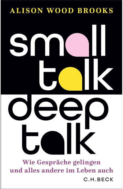 Cover: Alison Wood Brooks, Small Talk, Deep Talk