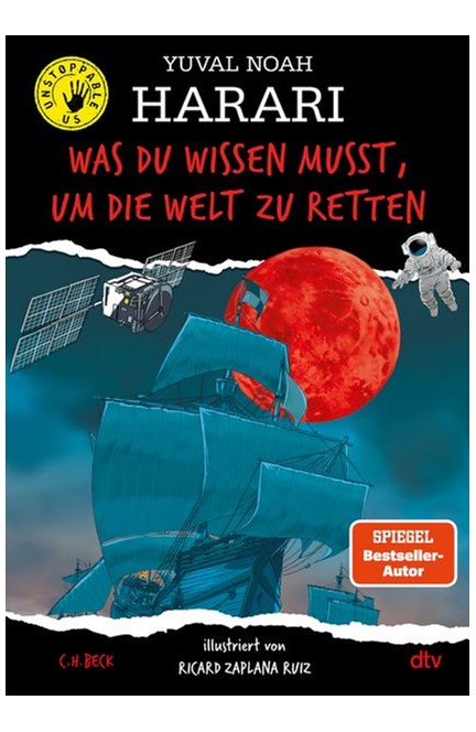 Cover: Yuval Noah Harari, Was du wissen musst, um die Welt zu retten