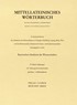 Cover:, Mittellateinisches Wörterbuch  41. Lieferung (gratuitus - hebdomadarius)