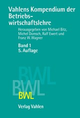 Abbildung von Vahlens Kompendium der Betriebswirtschaftslehre Band 1 | 5., völlig überarbeitete Auflage | 2005 | beck-shop.de