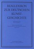 Cover:, Reallexikon Dt. Kunstgeschichte  117. Lieferung: Fries - Fuchs