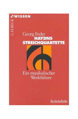 Cover: Feder, Georg, Haydns Streichquartette