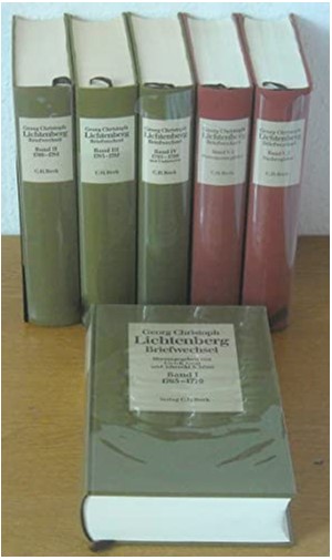 Cover: Albrecht Schöne|Georg Christoph Lichtenberg, Lichtenberg, Briefwechsel