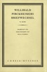 Cover: Scheible, Helga, Willibald Pirckheimers Briefwechsel  Bd. 6