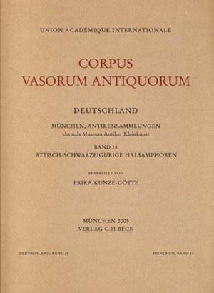 Cover: , Corpus Vasorum Antiquorum Deutschland Bd. 78  München XIV: Attisch-schwarzfigurige Halsamphoren
