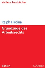 Abbildung von Hirdina | Grundzüge des Arbeitsrechts | 4., akualisierte und ergänzte Auflage | 2014 | beck-shop.de