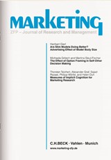 Abbildung von Marketing - ZFP • Journal of Research and Management | 47. Jahrgang / Volume 47 | 2025 | beck-shop.de