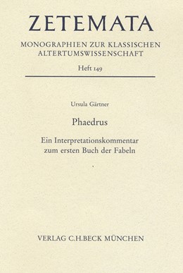 Cover: Gärtner, Ursula, Phaedrus