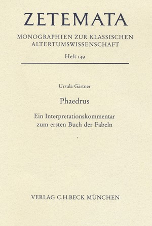 Cover: Ursula Gärtner, Phaedrus