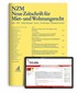 Cover: , NZM • Neue Zeitschrift für Miet- und Wohnungsrecht
