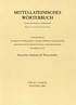 Cover:, Mittellateinisches Wörterbuch  28. Lieferung (desuesco - digressus)