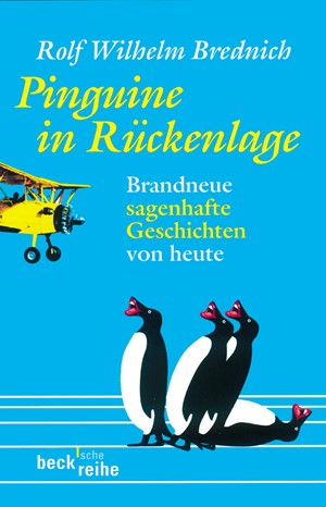 Cover: Rolf Wilhelm Brednich, Pinguine in Rückenlage