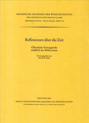 Cover: , Reflexionen über die Zeit