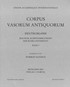Cover: Kunisch, Norbert, Corpus Vasorum Antiquorum Deutschland Bd. 82  Bochum 3: Kunstsammlungen der Ruhr-Universität