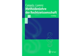 Cover Methodenlehre der Rechtswissenschaft
