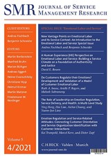 Abbildung von SMR • Journal of Service Management Research | 9. Jahrgang | 2025 | beck-shop.de