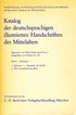 Cover:, Katalog der deutschsprachigen illustrierten Handschriften des Mittelalters Band 1, Lieferung 2