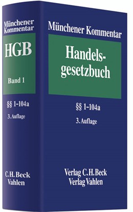 Cover: , Erstes Buch. Handelsstand, §§ 1-104a