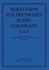 Cover:, Reallexikon zur Deutschen Kunstgeschichte  Bd. 8: Fensterrose - Firnis