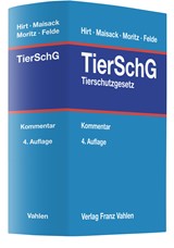 Abbildung von Hirt / Maisack / Moritz / Felde | Tierschutzgesetz: TierSchG - mit TierSchHundeV, TierSchNutztV, TierSchVersV, TierSchTrV, EU-Tiertransport-VO, TierSchlV, EU-Tierschlacht-VO, TierErzHaVerbG | 4. Auflage | 2023 | beck-shop.de