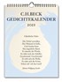 Cover: , C.H. Beck Gedichtekalender