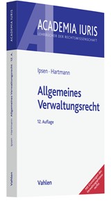 Abbildung von Ipsen / Hartmann | Allgemeines Verwaltungsrecht | 12. Auflage | 2026 | beck-shop.de