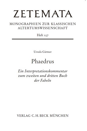 Cover: Ursula Gärtner, Phaedrus