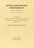 Cover:, Mittellateinisches Wörterbuch  51. Lieferung (irroro - kyrius)