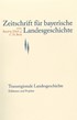 Cover:, Zeitschrift für bayerische Landesgeschichte Band 83 Heft 3/2020