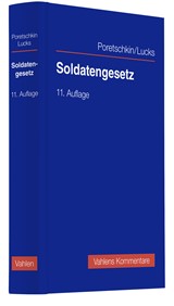 Abbildung von Poretschkin / Lucks | Soldatengesetz - sowie Reservistinnen- und Reservistengesetz | 11., neu bearbeitete Auflage | 2022 | beck-shop.de