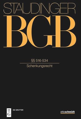 Cover: Chiusi / Herrler, §§ 516-534 (Schenkungsrecht)