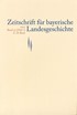 Cover:, Zeitschrift für bayerische Landesgeschichte Band 85 Heft 1/2022